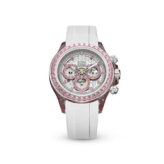 Genesis Collection Daytona - Rose Fantasy Fluororubber (Limited Edition 3 Pieces) Watches AET Remould 