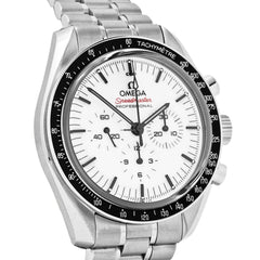 Speedmaster Moonwatch 31030425004001 White Dial, Bracelet Watches Omega 