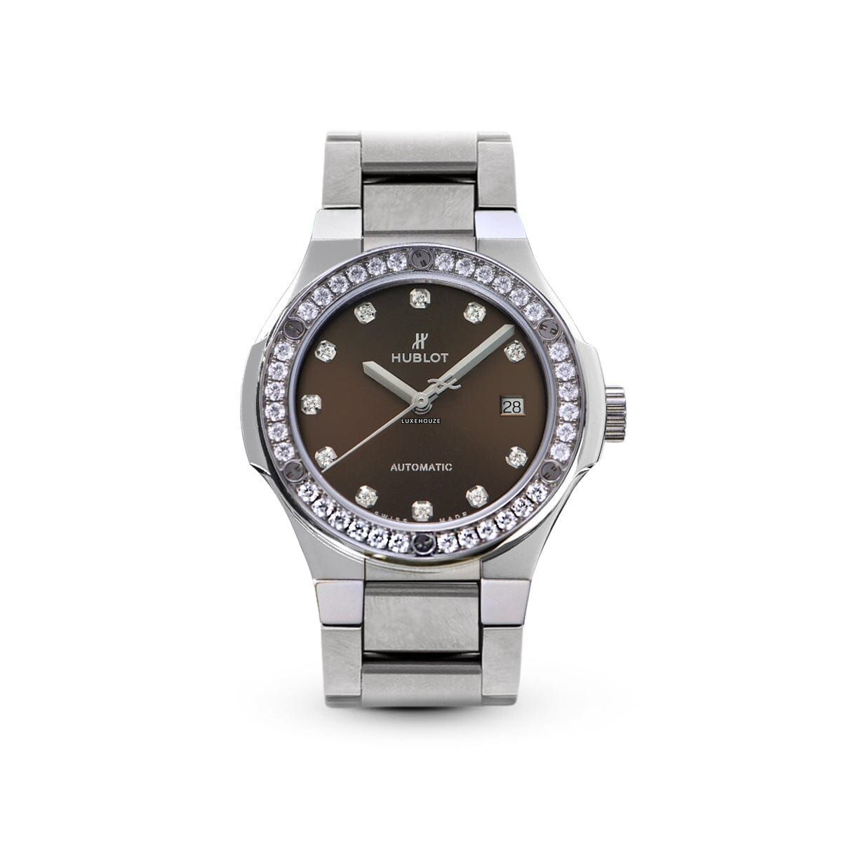 Classic Fusion 33 585.NX.897M.NX.1204 with Diamonds Watches Hublot 