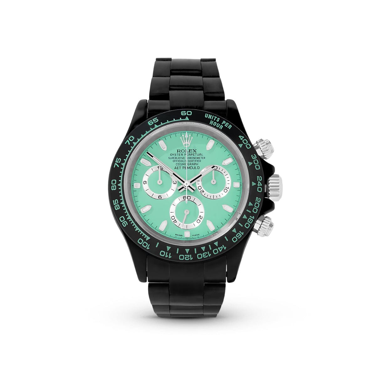 AET Remould Daytona Biscay Green Black Ceramic Watches AET Remould 