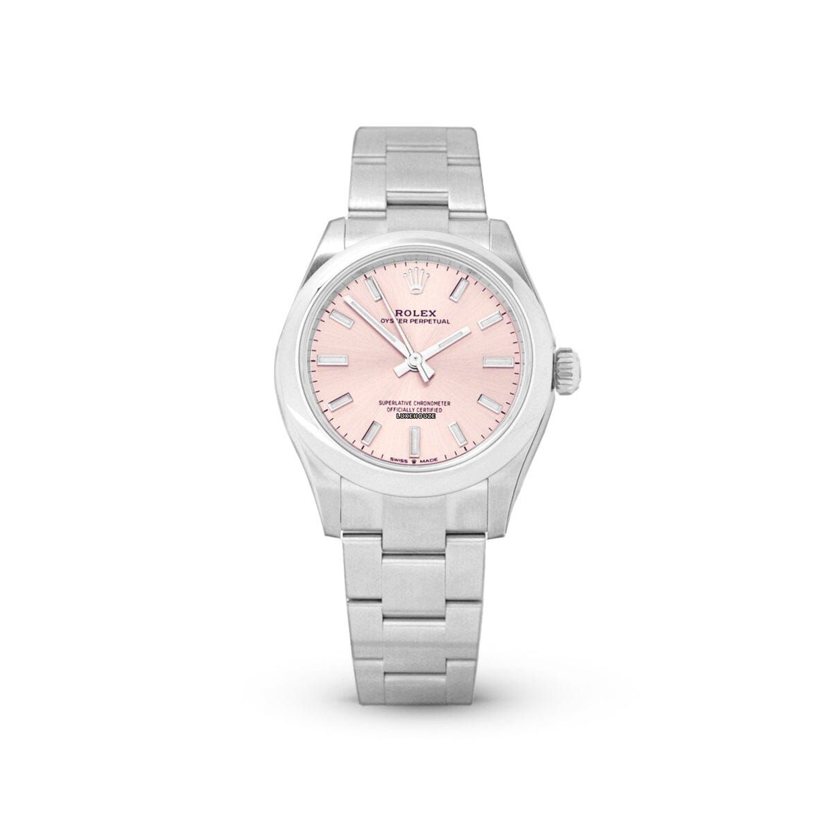 Oyster Perpetual 34 124200 Pink Watches Rolex 