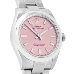 Oyster Perpetual 34 124200 Pink Watches Rolex 