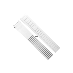 Aquanaut 5167 Classic Series Watch Bands RUBBER B Arctic White 