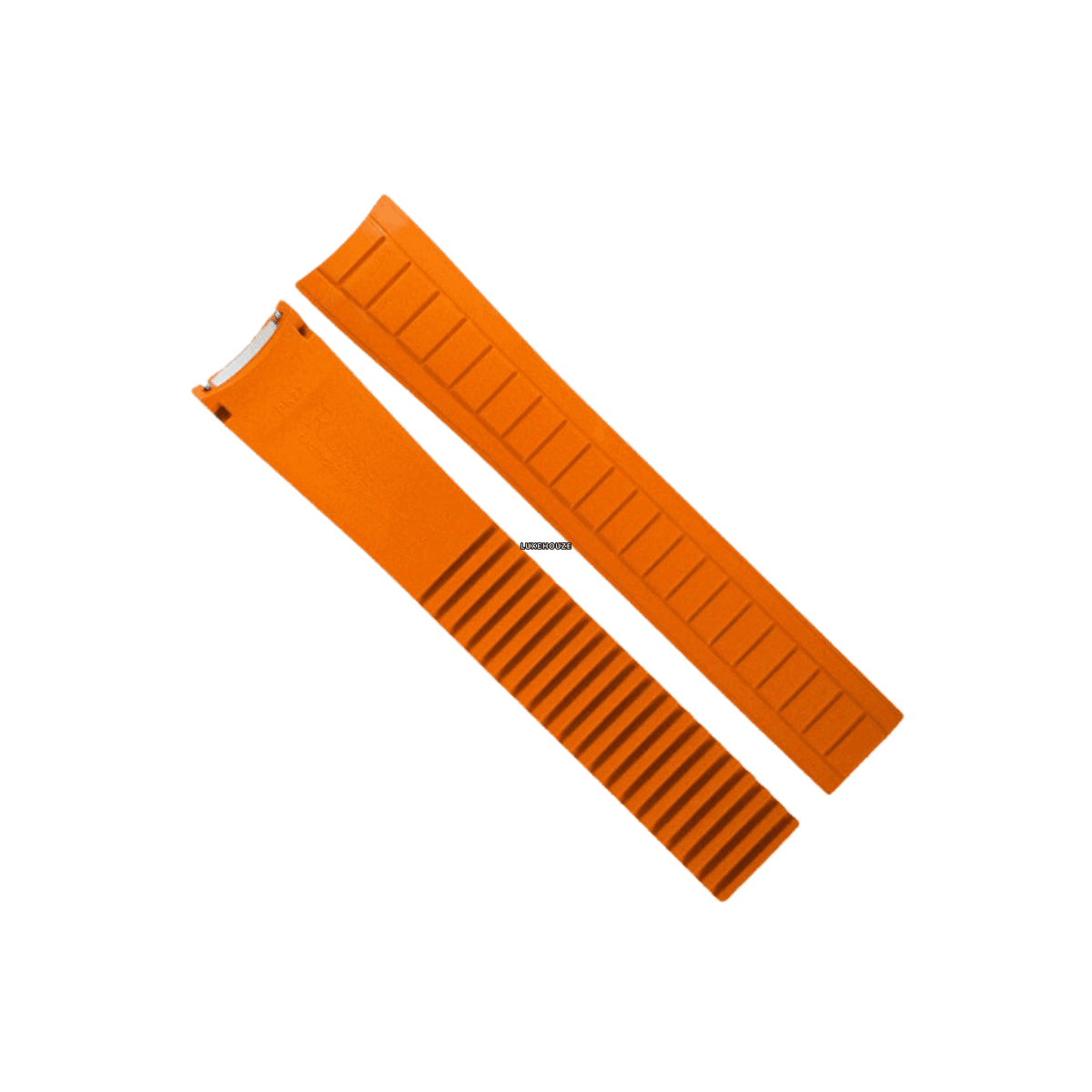 Aquanaut 5167 Classic Series Watch Bands RUBBER B Mandarin Orange 