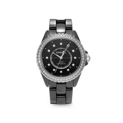 J12 Diamond Bezel Watch Caliber 12.1, 38 mm - H6526 Watches Chanel 