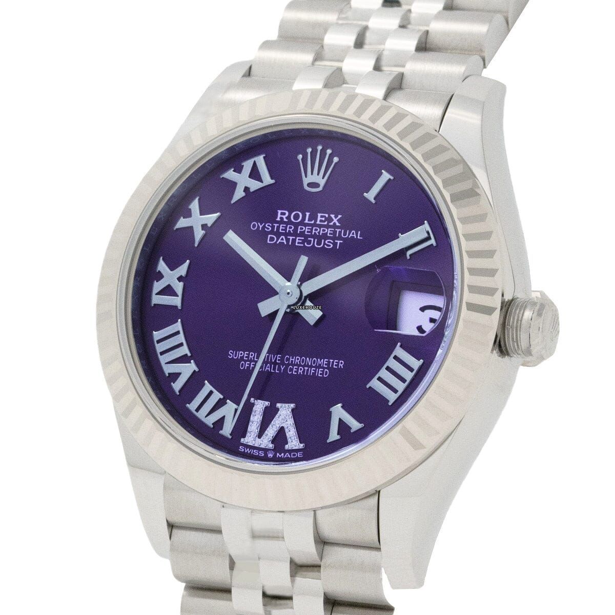 Datejust 31 278274VI Purple Jubilee Watches Rolex 