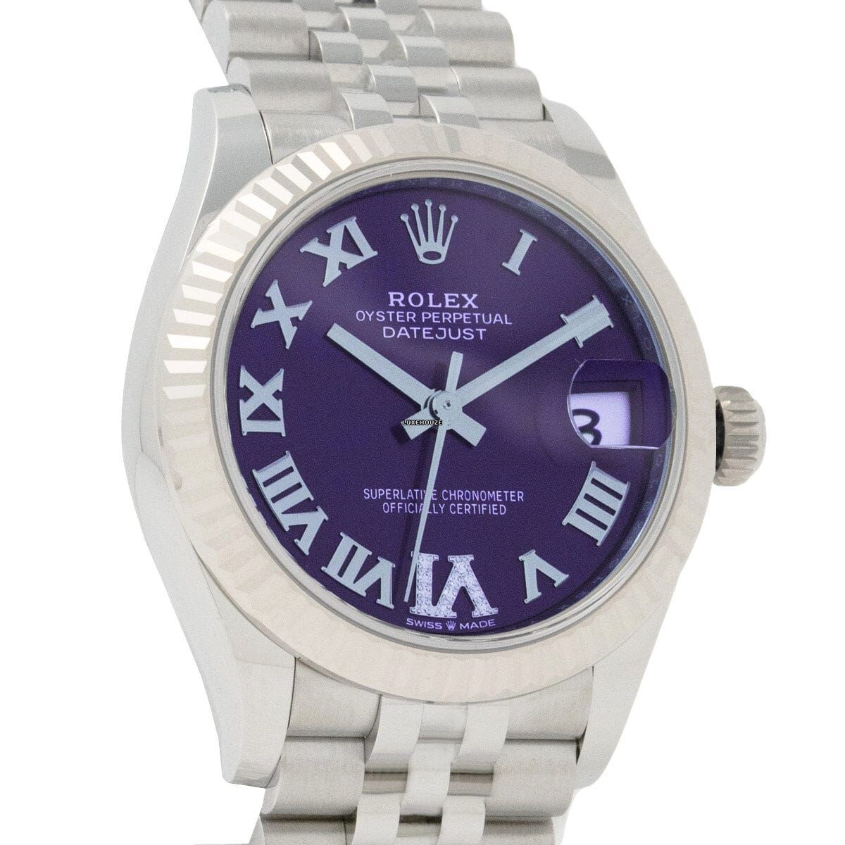 Datejust 31 278274VI Purple Jubilee Watches Rolex 