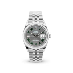 Datejust 36 126234 Wimbledon Roman Jubilee Watches Rolex 