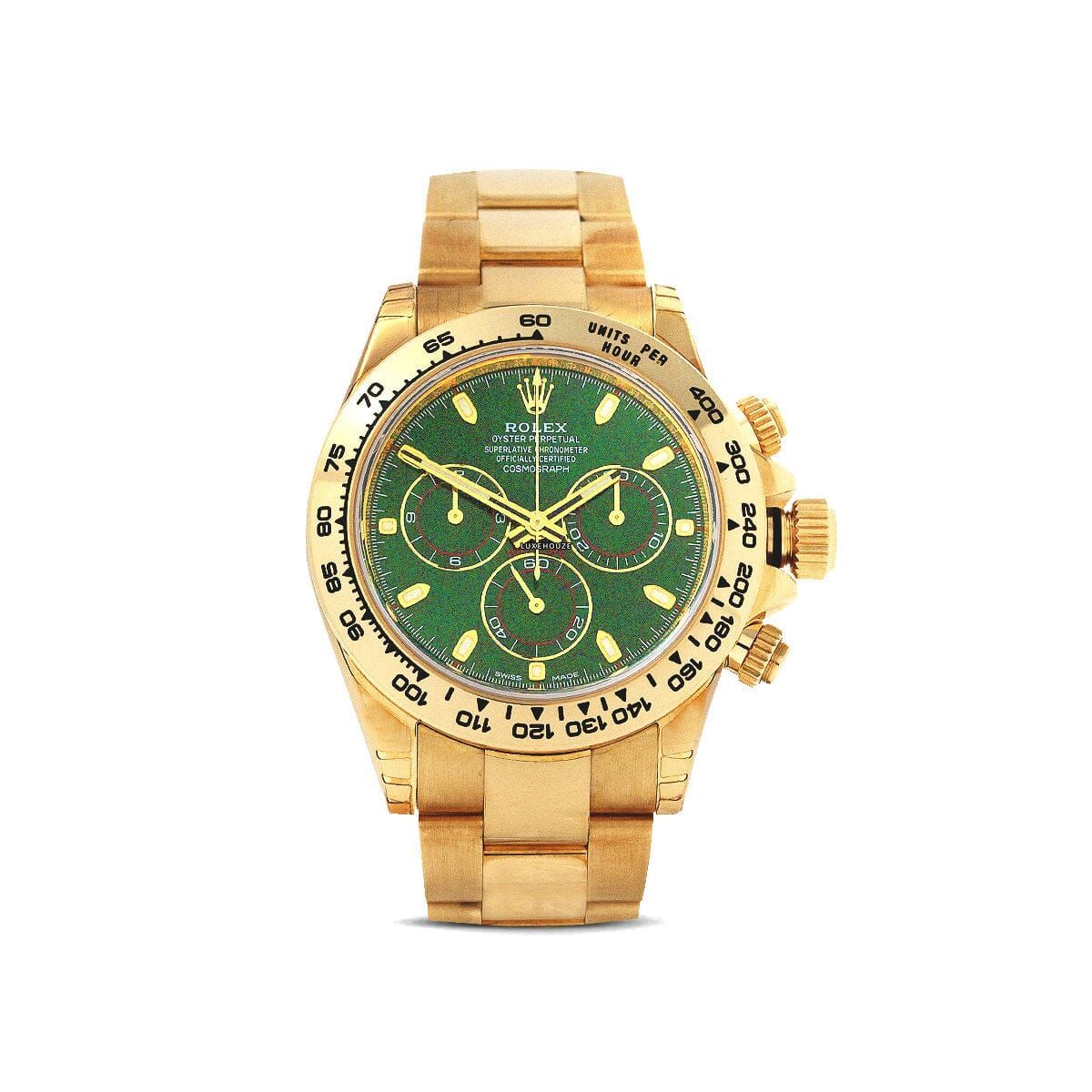 Daytona 116508 Green Watches Rolex 