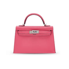 Kelly 20 Chevre Rose Lipstick PHW A Handbags Hermes 