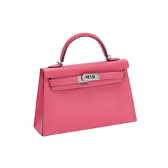 Kelly 20 Chevre Rose Lipstick PHW A Handbags Hermes 