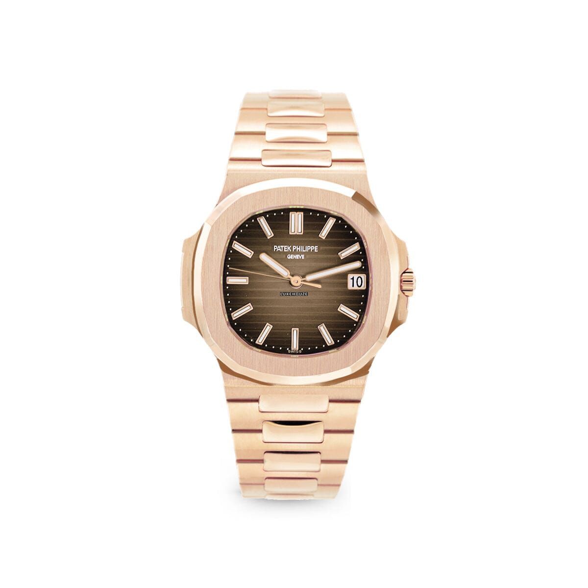 Nautilus 5711/1R Full Rose Gold Watches Patek Philippe 