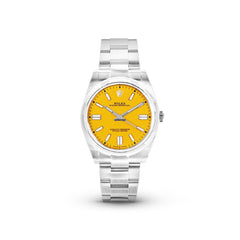 Oyster Perpetual 41 124300 Yellow Watches Rolex 