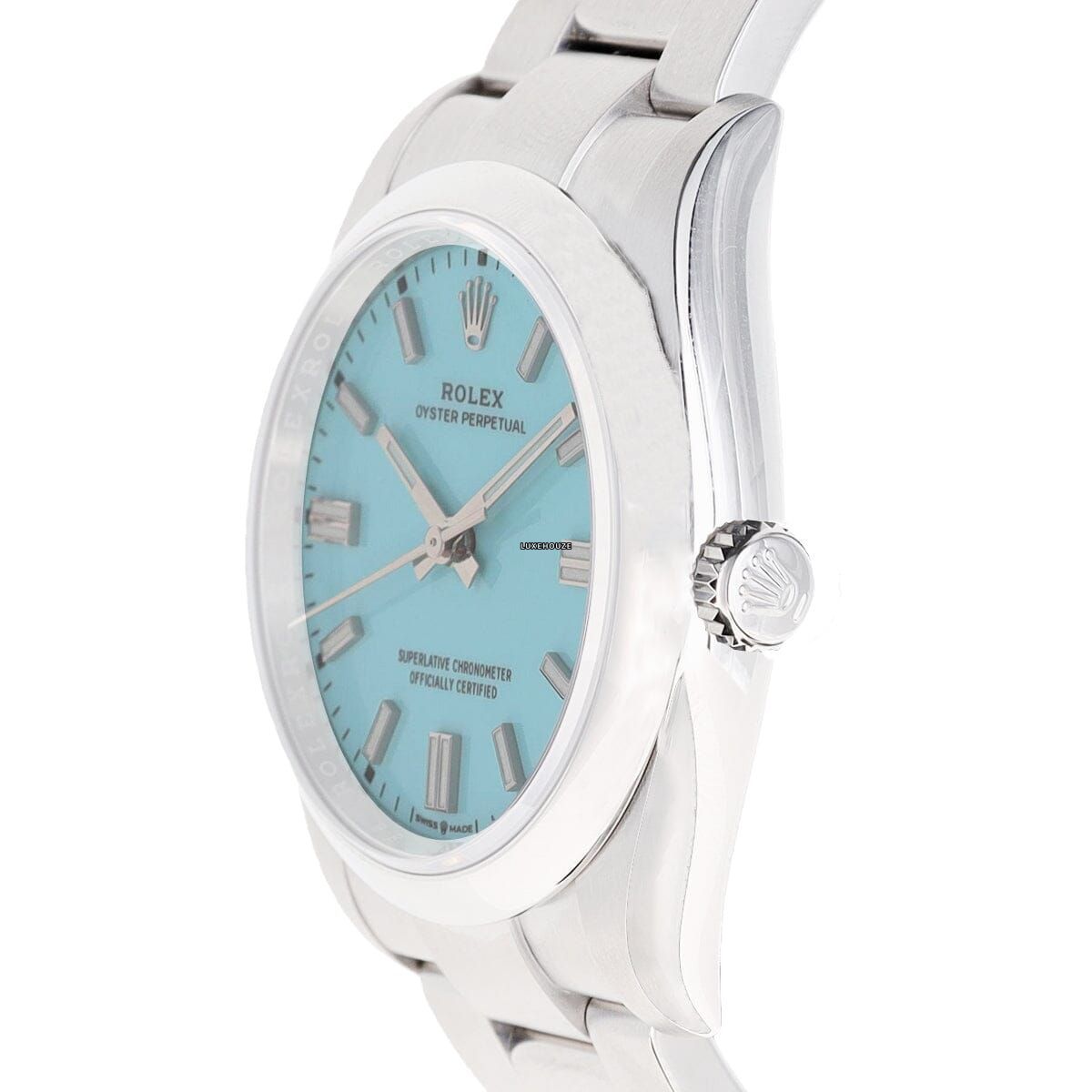 Oyster Perpetual 36 126000 Tiffany Blue Watches Rolex 