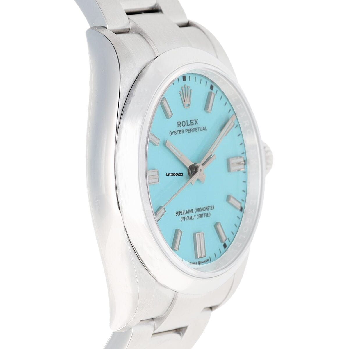 Oyster Perpetual 36 126000 Tiffany Blue Watches Rolex 