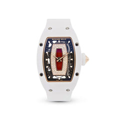 RM07-01 White Ceramic (Red Lips) Watches Richard Mille 