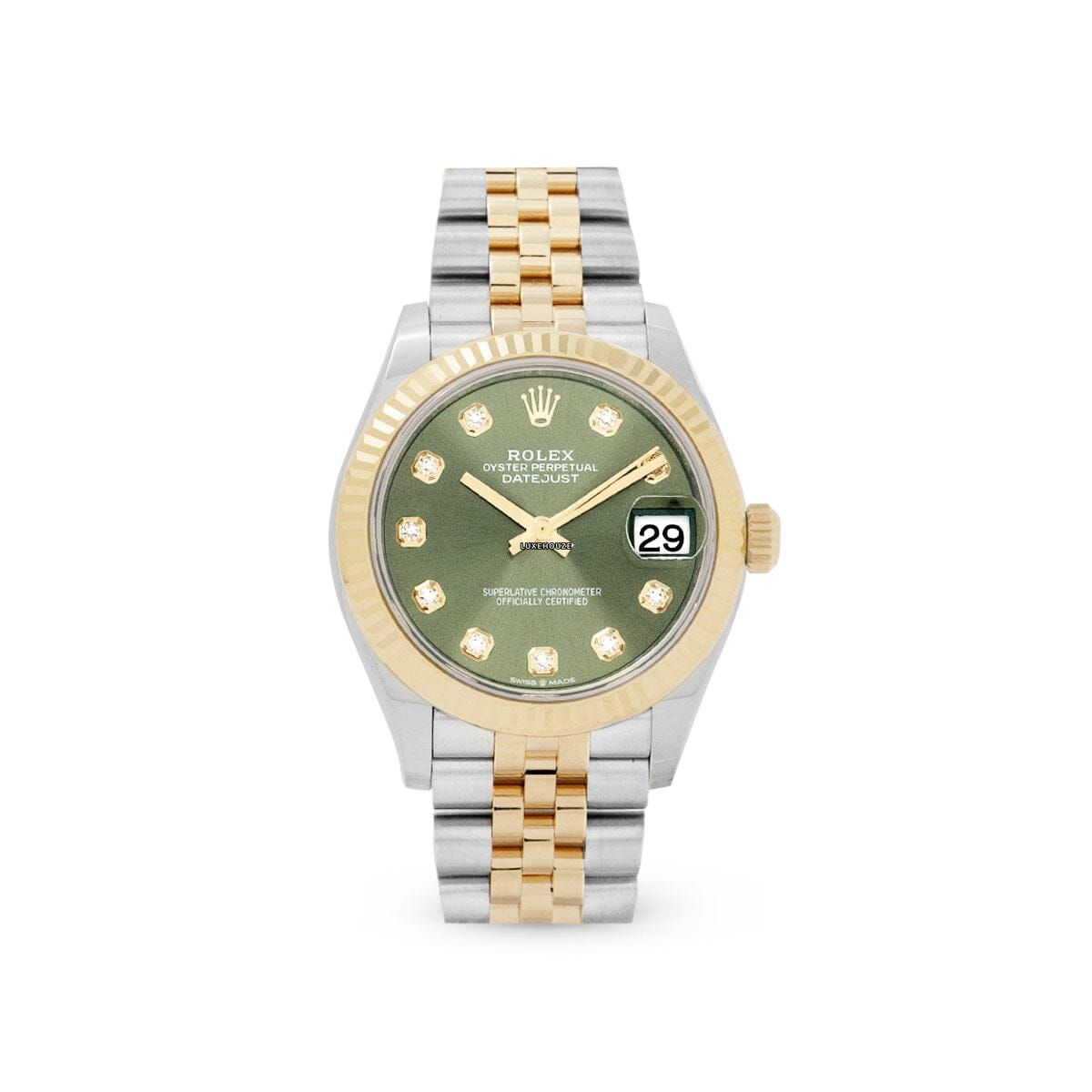 Datejust 31 278273G Green Jubilee Watches Rolex 