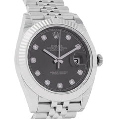 Datejust 41 126334G Grey Jubilee Watches Rolex 