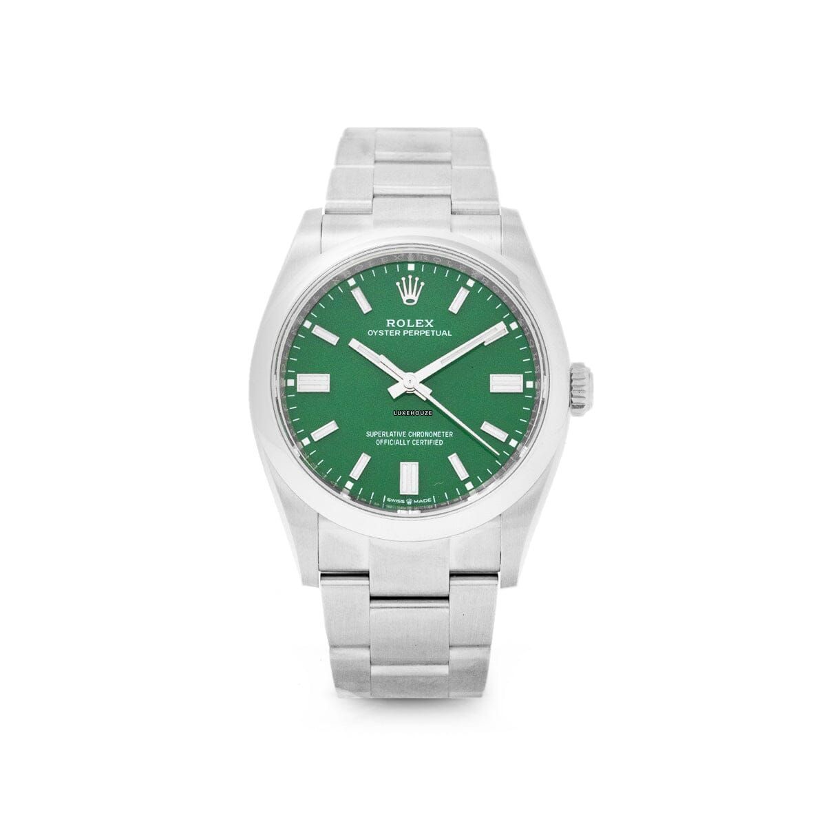 Oyster Perpetual 36 126000 Green Watches Rolex 