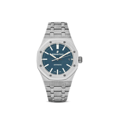 Royal Oak 37 15450ST.OO.1256ST.03 Blue Watches Audemars Piguet 