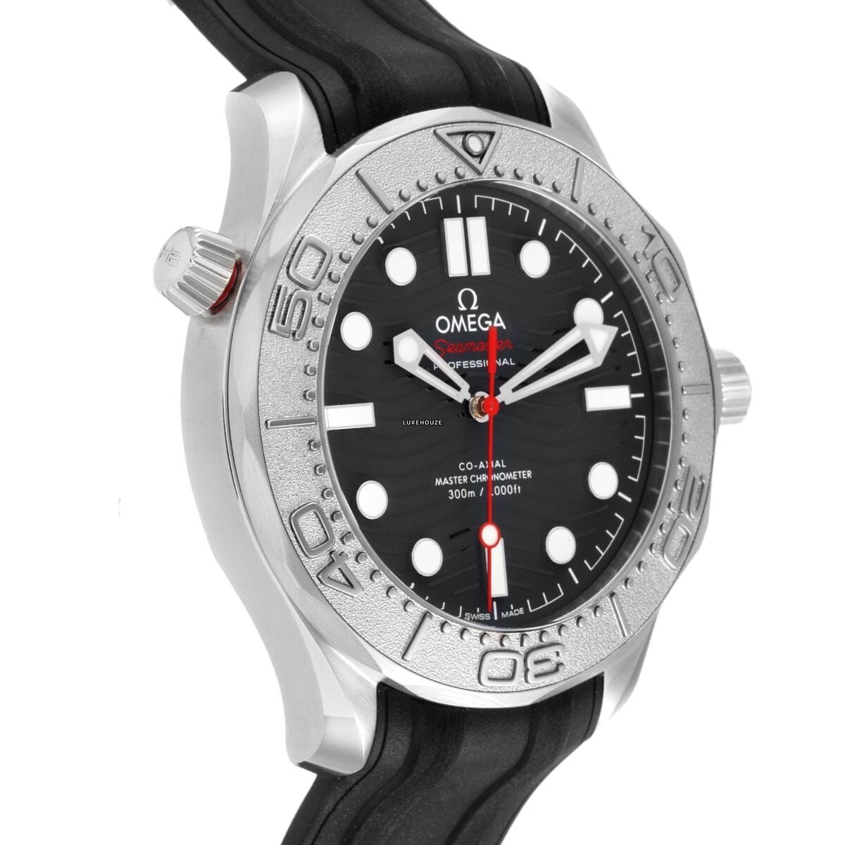 Seamaster Diver 300M 21032422001002 Nekton Black Dial, Rubber Strap Watches Omega 