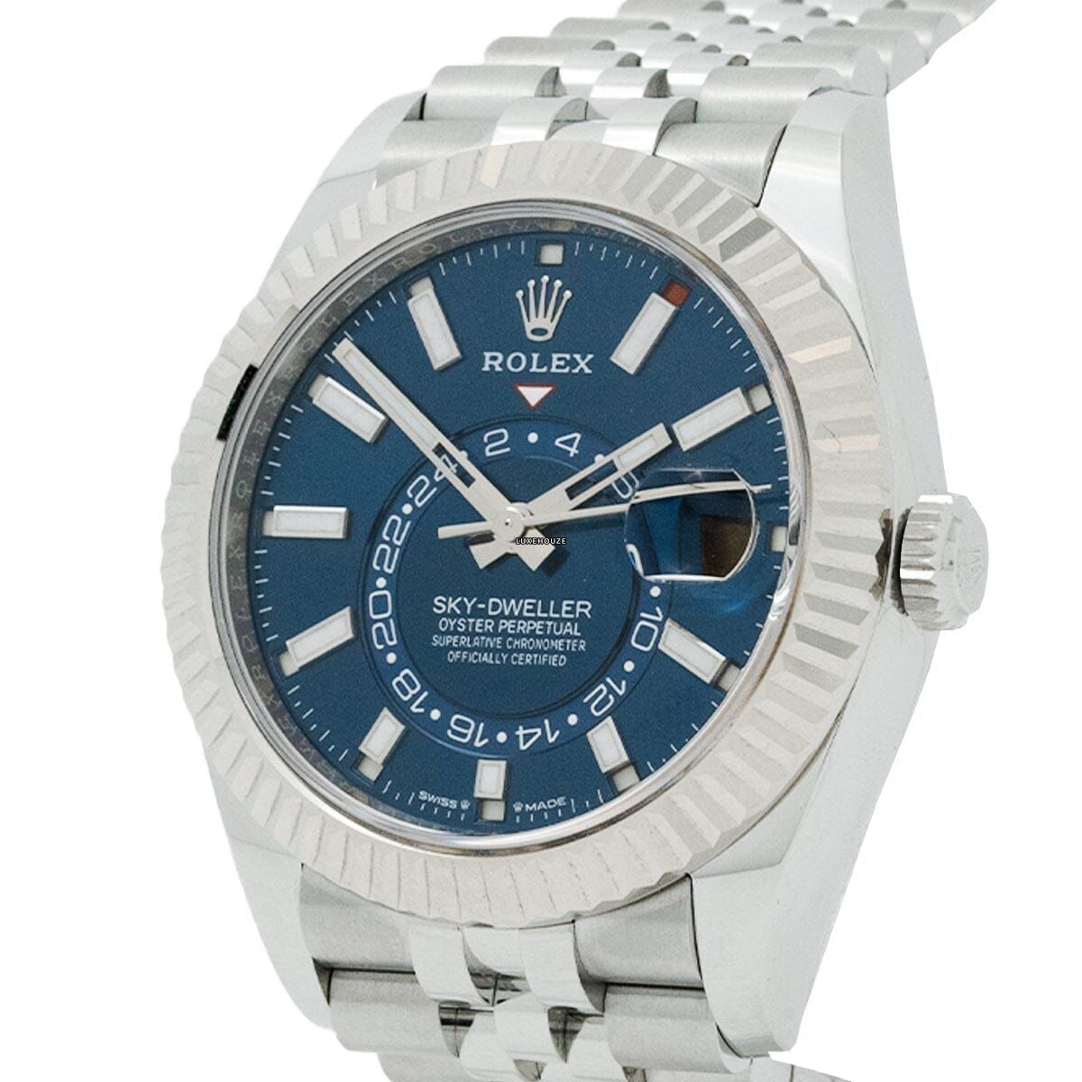 Sky-Dweller 336934 Blue Jubilee Watches Rolex 