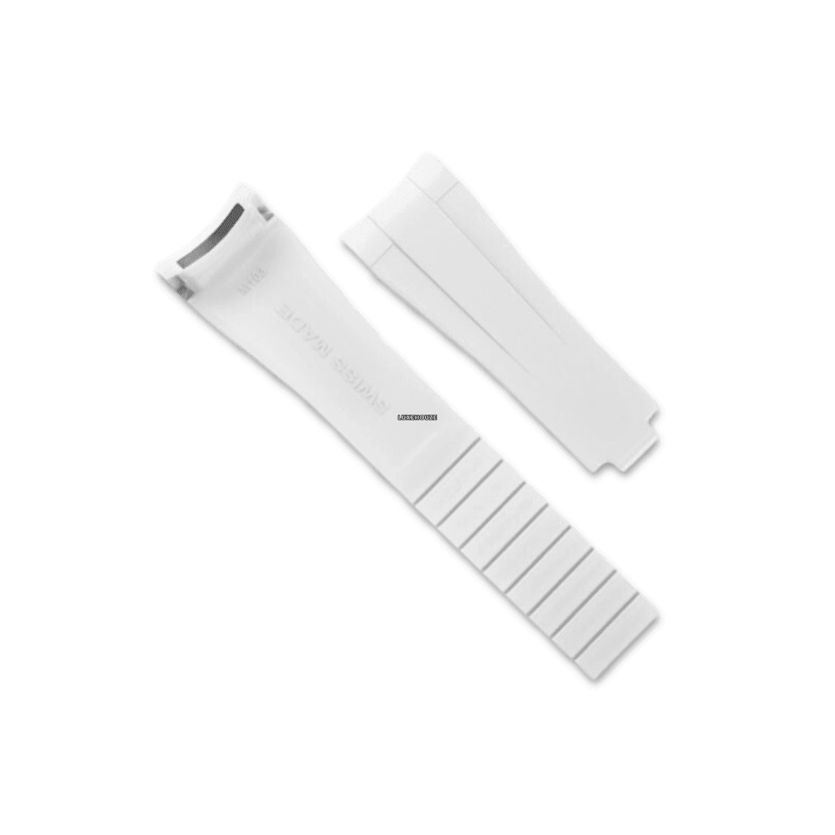 Sport Models Plus Classic Series Watch Bands RUBBER B Arctic White 