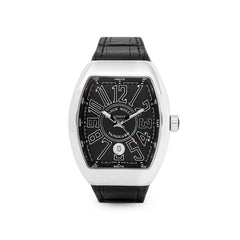 Vanguard V 41 SC DT AC.NR (NR.NR AC) (Black Dial, Black Numbers) Watches Franck Muller 