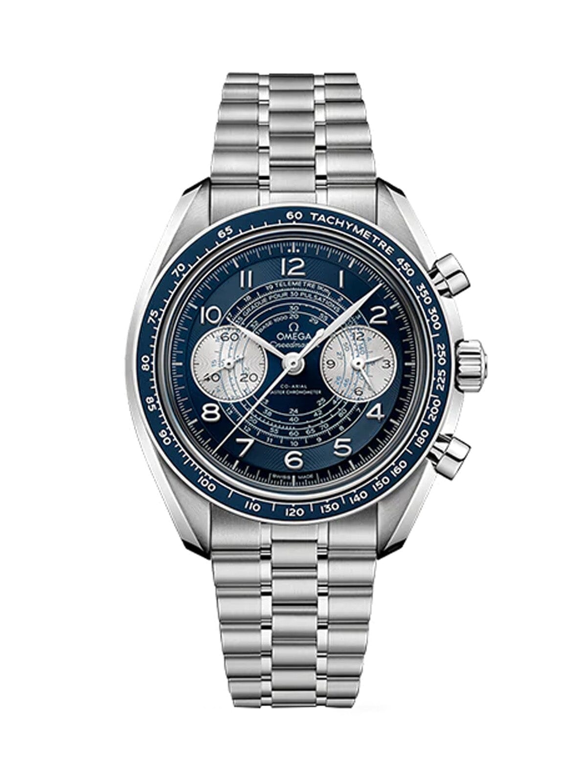 Speedmaster Chronoscope 43 32930435103001 Blue Watches Omega 