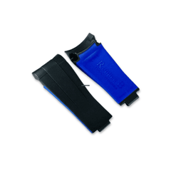 126660 Deepsea Glidelock Series Vulchromatic® Watch Bands RUBBER B XS Pacific Blue / Jet Black 