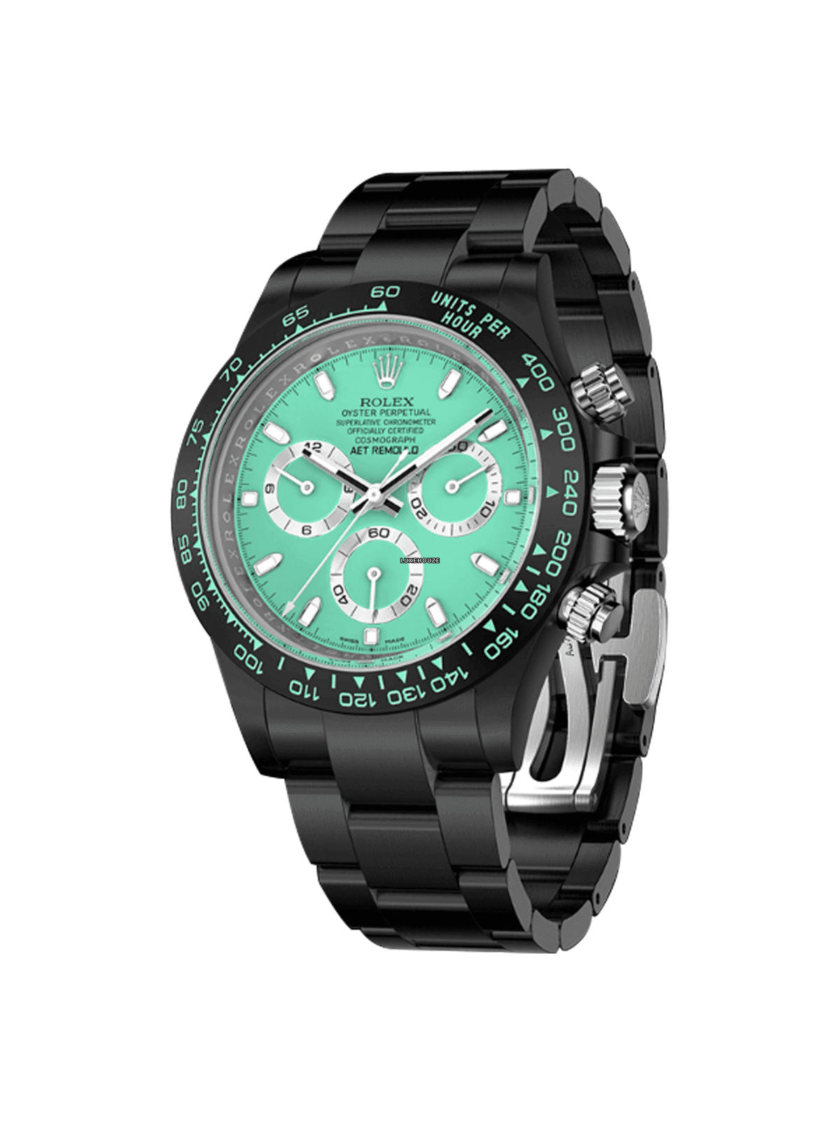 AET Remould Daytona Biscay Green Black Ceramic Watches AET Remould 