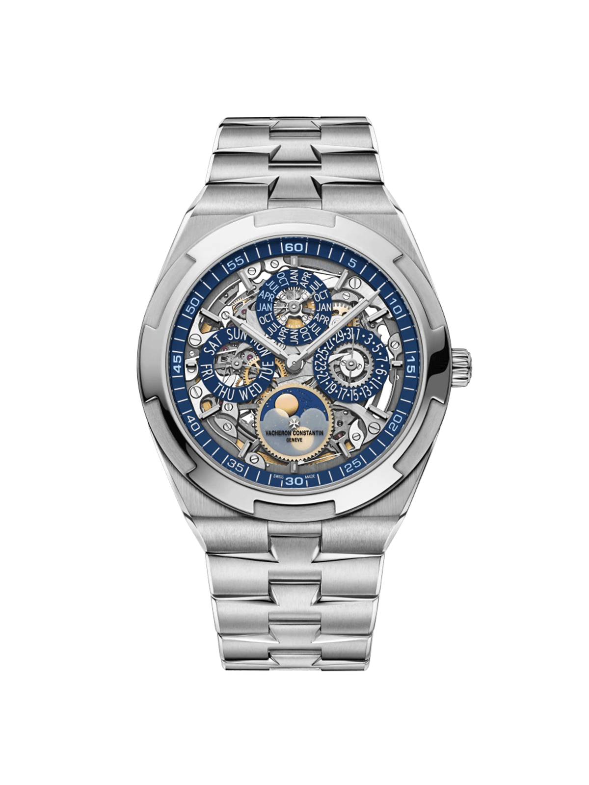 Overseas Perpetual Calendar Ultra-Thin Skeleton 4300V/120G-B946 Watches Vacheron Constantin 