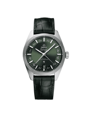 Omega Constellation Globemaster 13033412210001 Green Dial, Leather Strap